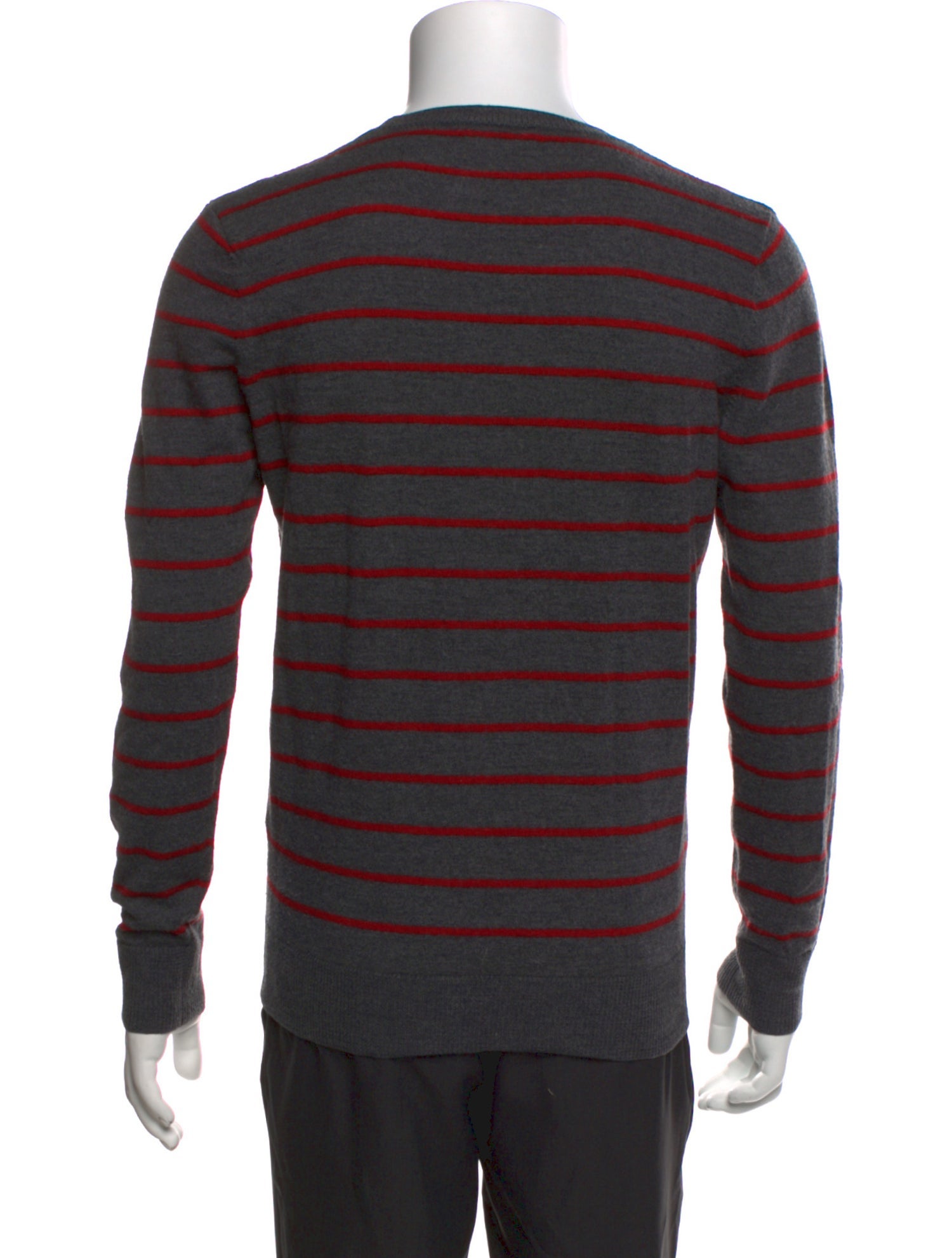 A.P.C. Striped Crew Neck Pullover